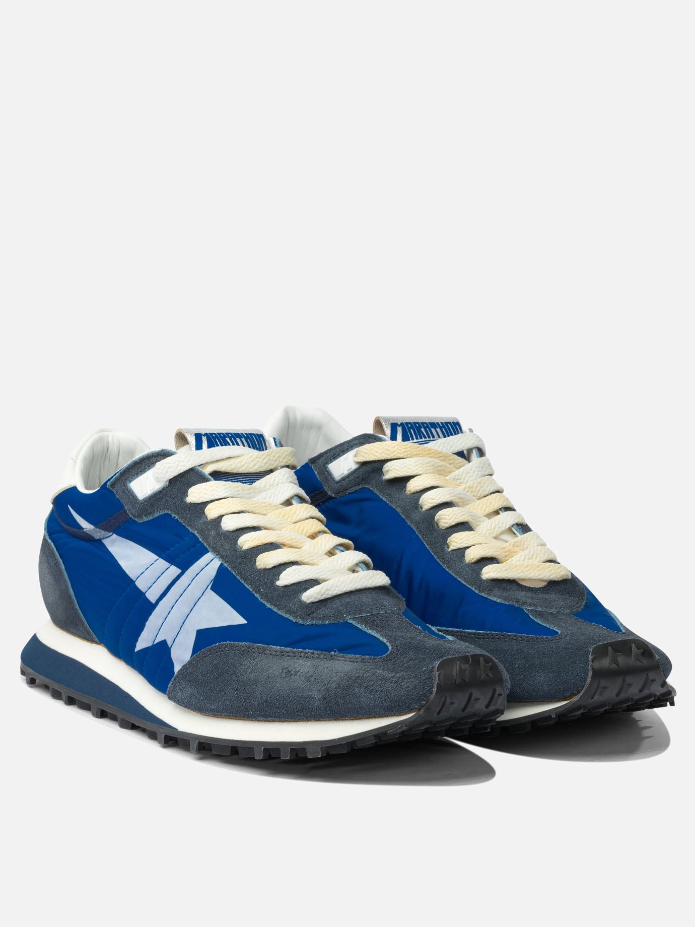 Sneaker basse 41% cow leather 18% polyamide 5% polyurethane 2% goat leather - 100% rubber  Blu - Golden Goose Uomo | PDP | VIETTI Online Store | Zoom-Modal_2
