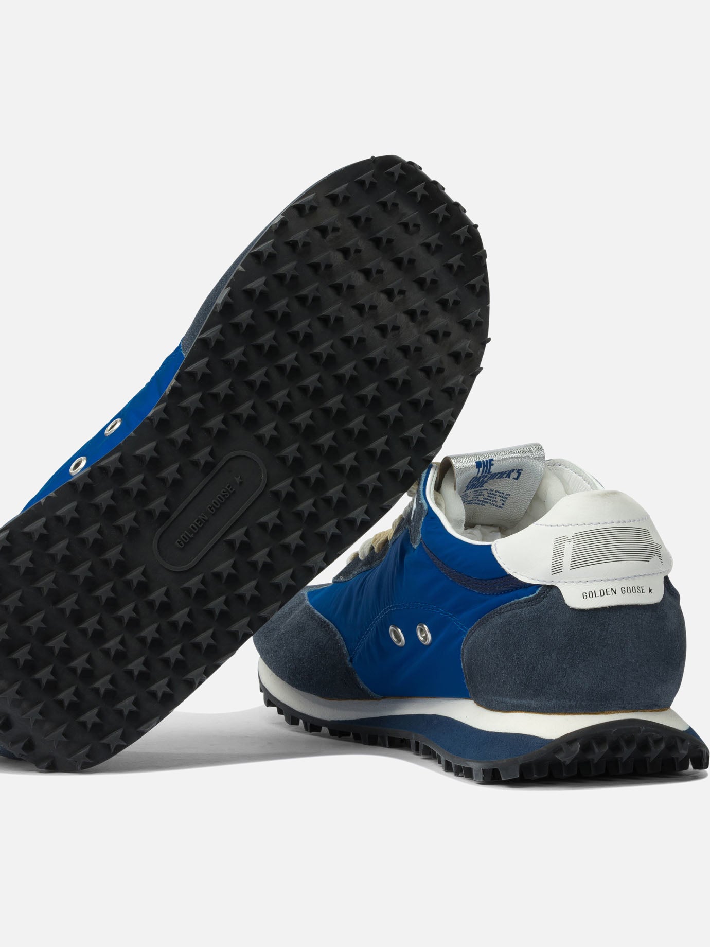 Sneaker basse 41% cow leather 18% polyamide 5% polyurethane 2% goat leather - 100% rubber  Blu - Golden Goose Uomo | PDP | VIETTI Online Store | Zoom-Modal_5
