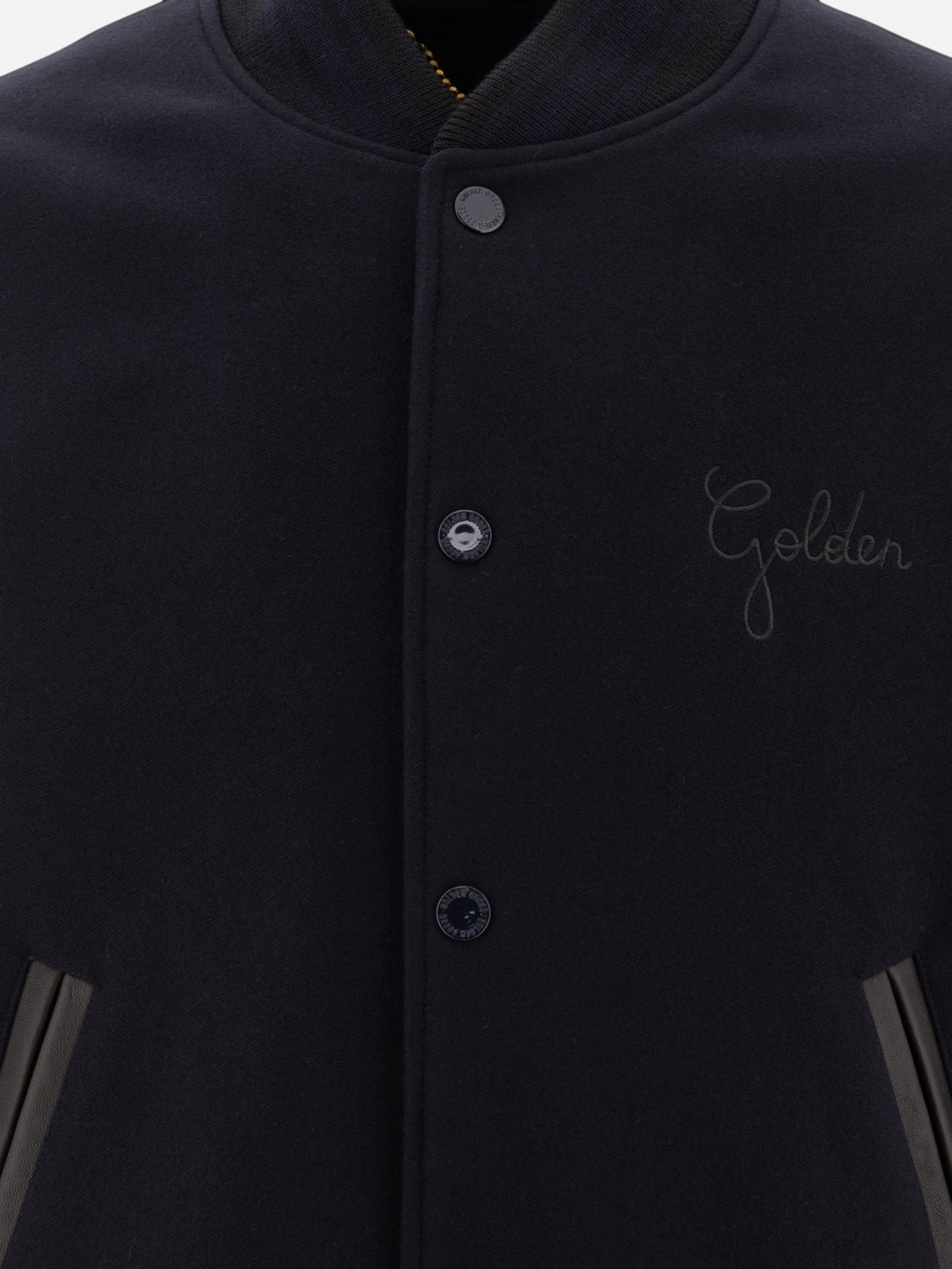 Bomber Solid colour  Blu - Golden Goose Uomo | PDP | VIETTI Online Store | Zoom-Modal_3
