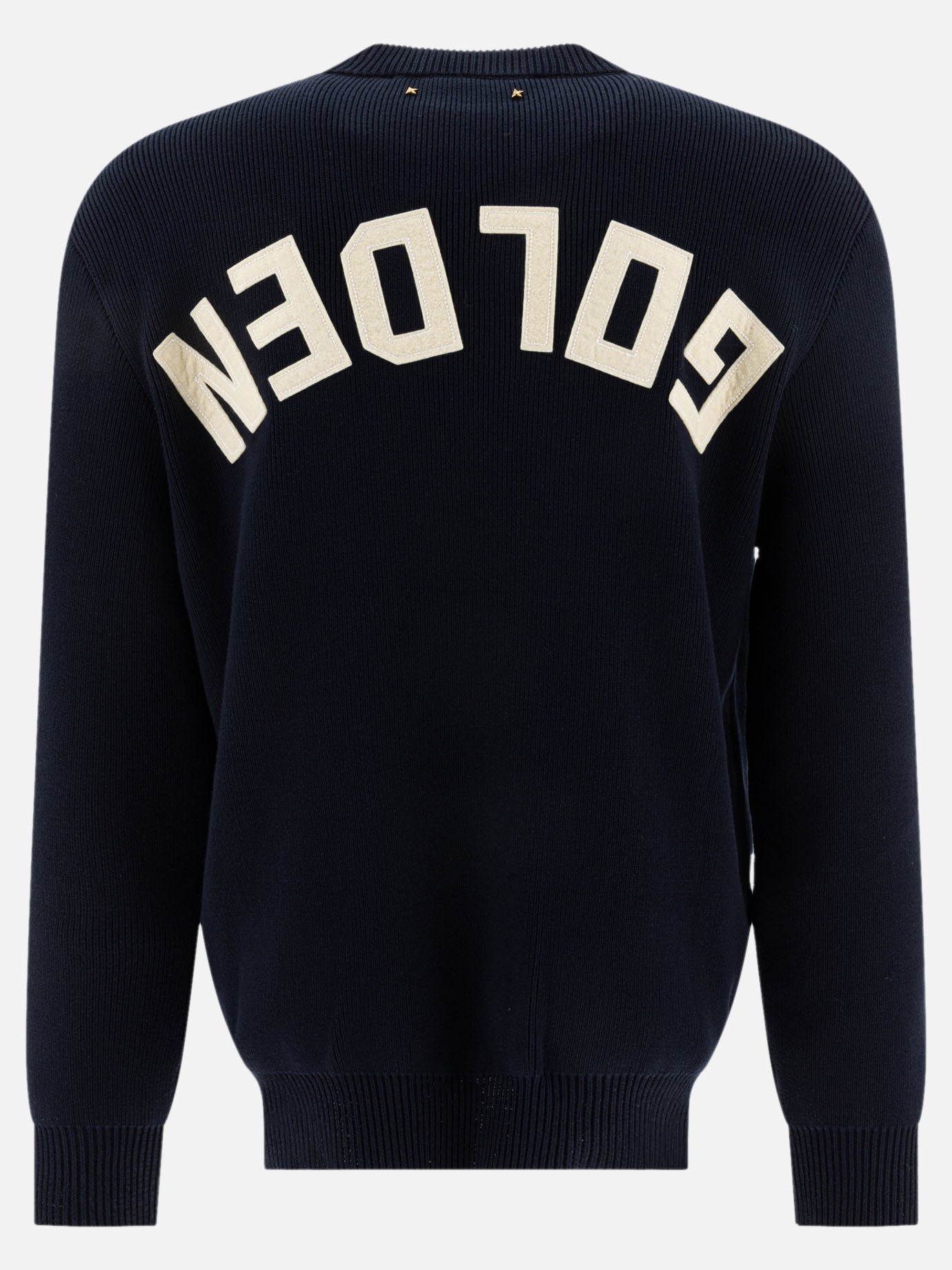 Maglioni girocollo Logo  Blu - Golden Goose Uomo | PDP | VIETTI Online Store | Zoom-Modal_2
