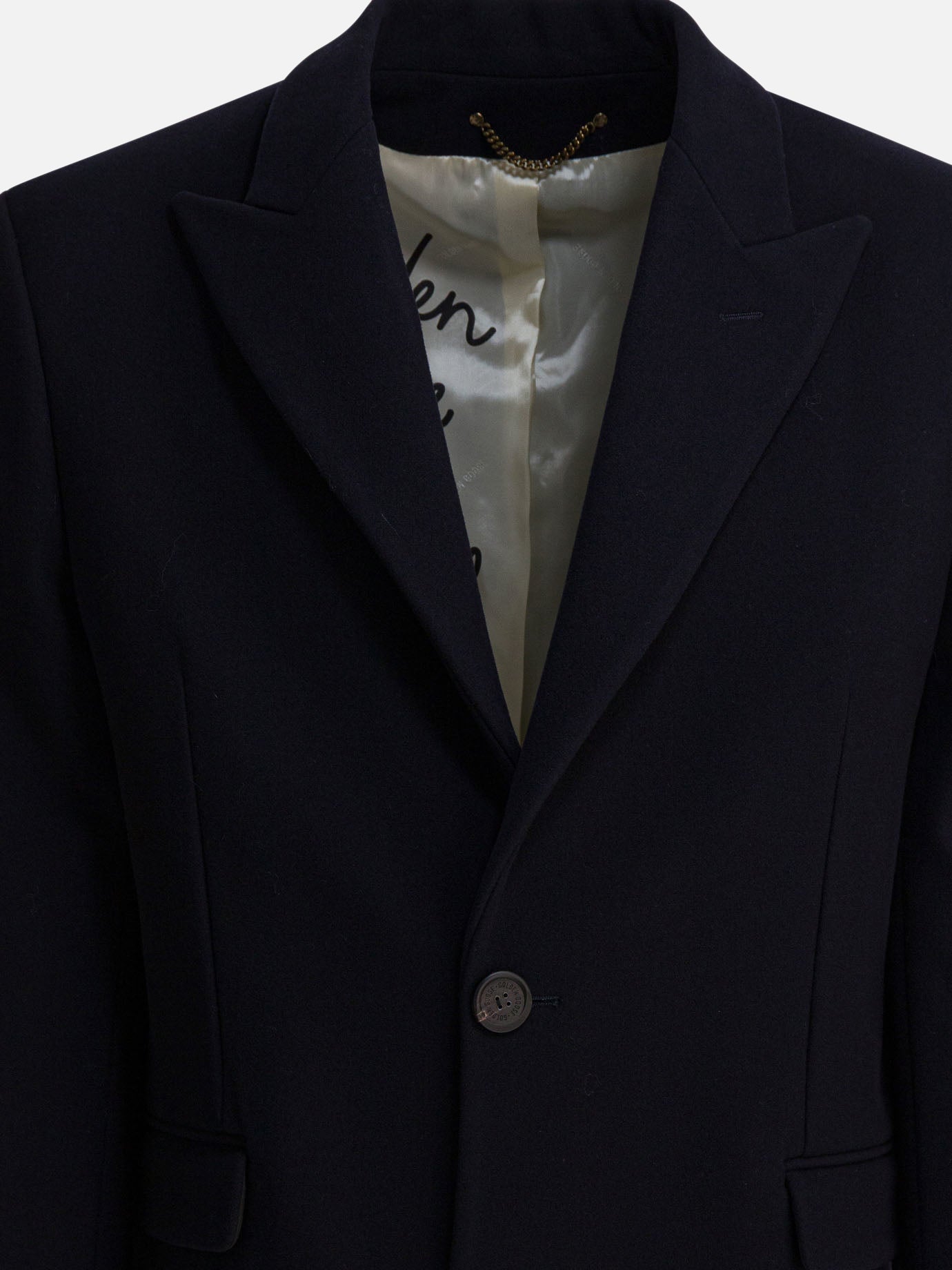 Cappotti lunghi Solid colour  Blu - Golden Goose Uomo | PDP | VIETTI Online Store | thumbnail_3