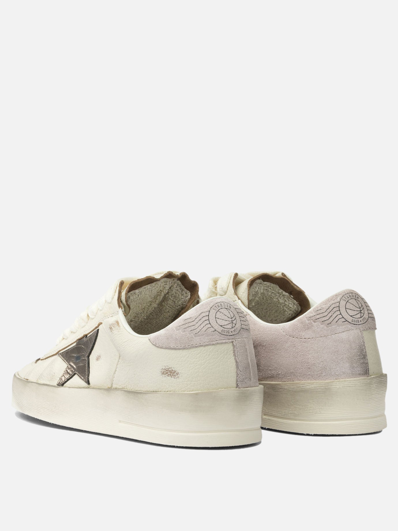 Sneaker basse 88% goat leather 12% cow leather - 100% rubber  Bianco - Golden Goose Donna | PDP | VIETTI Online Store | thumbnail_4