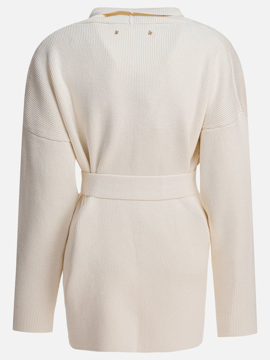Golden Goose Cardigan con ricami floreali 21152500_S White 2