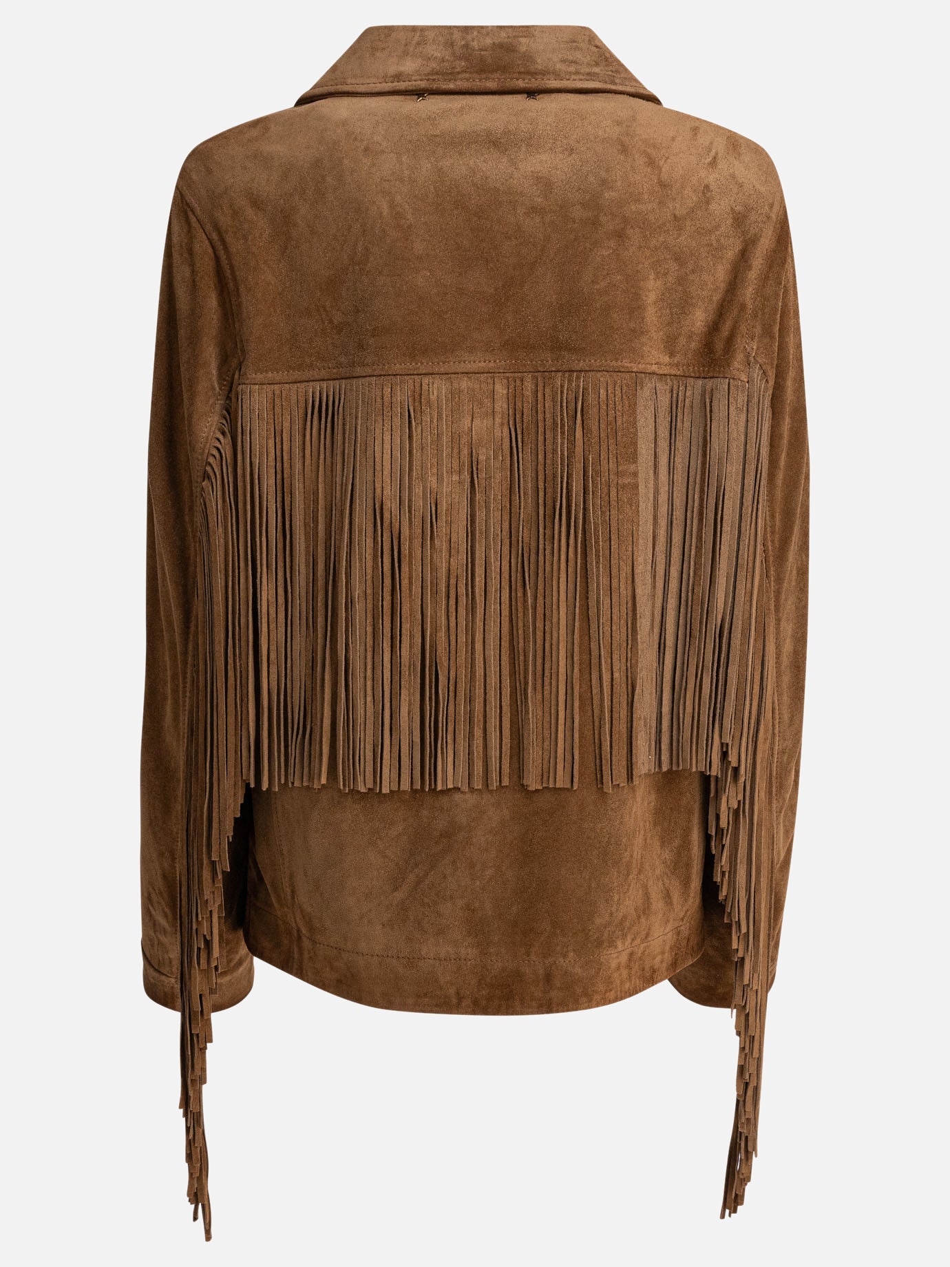 Giacche in pelle Solid colour  Marrone - Golden Goose Donna | PDP | VIETTI Online Store | thumbnail_2