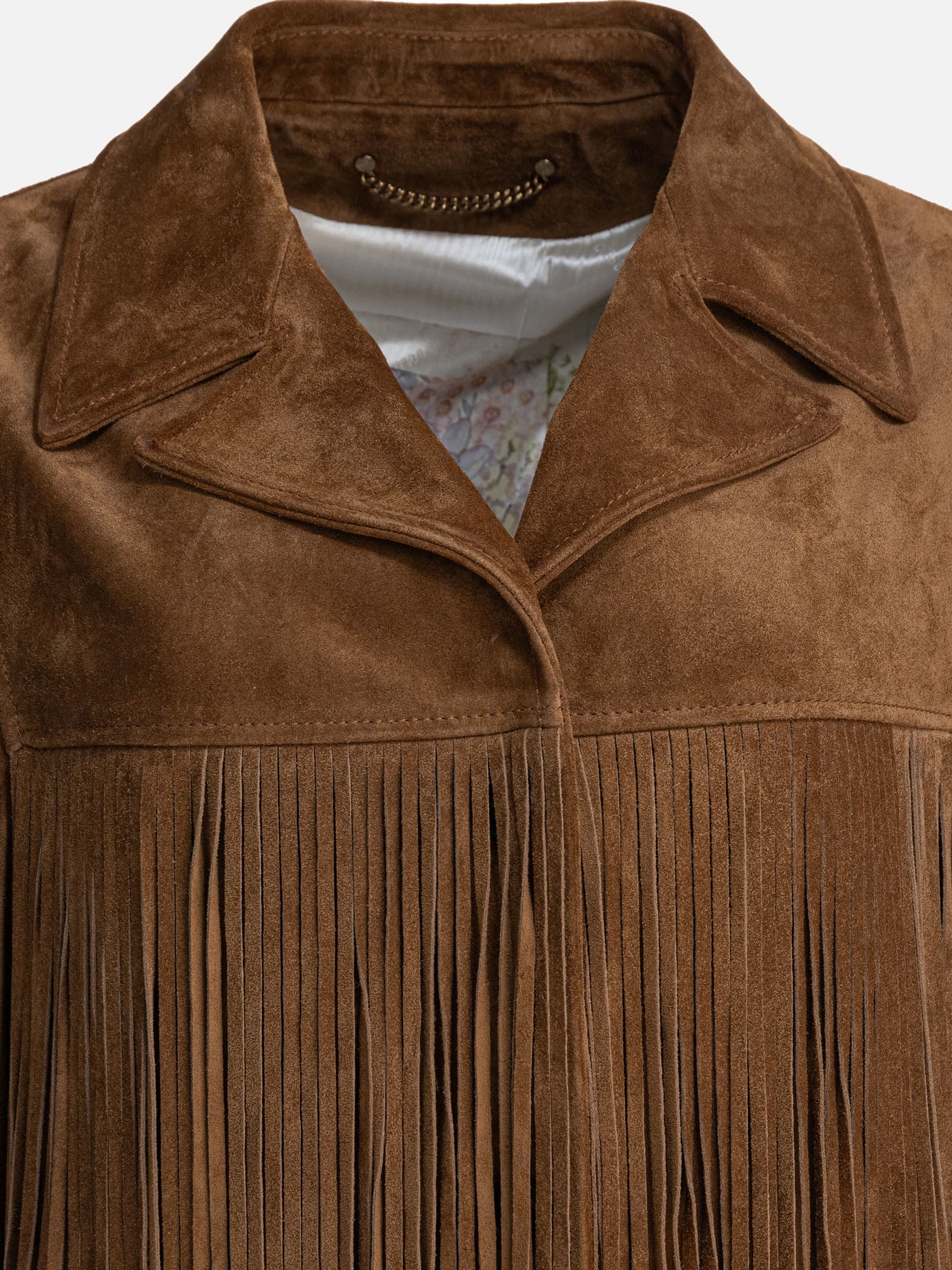 Giacche in pelle Solid colour  Marrone - Golden Goose Donna | PDP | VIETTI Online Store | Zoom-Modal_3
