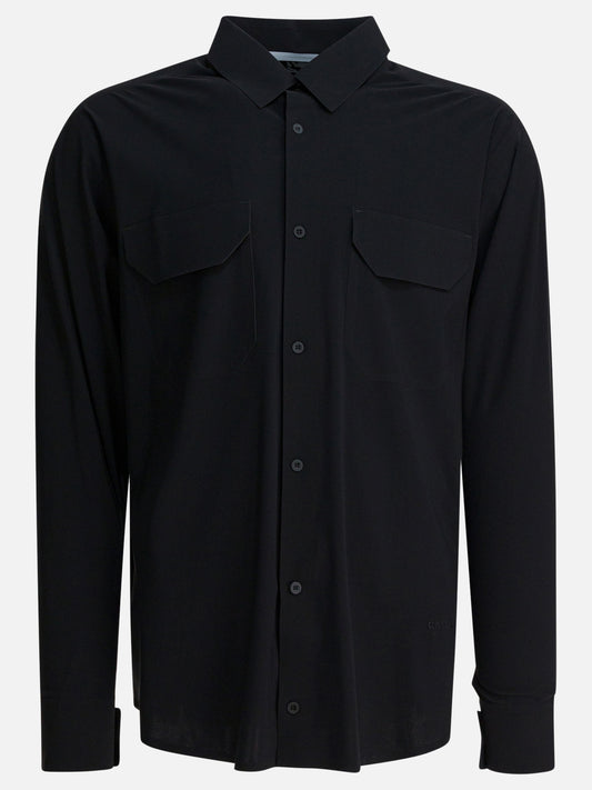 Camicie casual Solid colour  Nero - Gr10K Uomo | PDP | VIETTI Online Store 
