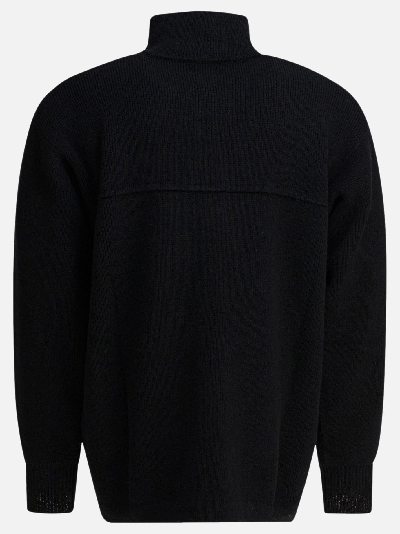 Piumini corti Solid colour  Nero - Gr10K Uomo | PDP | VIETTI Online Store | thumbnail_2