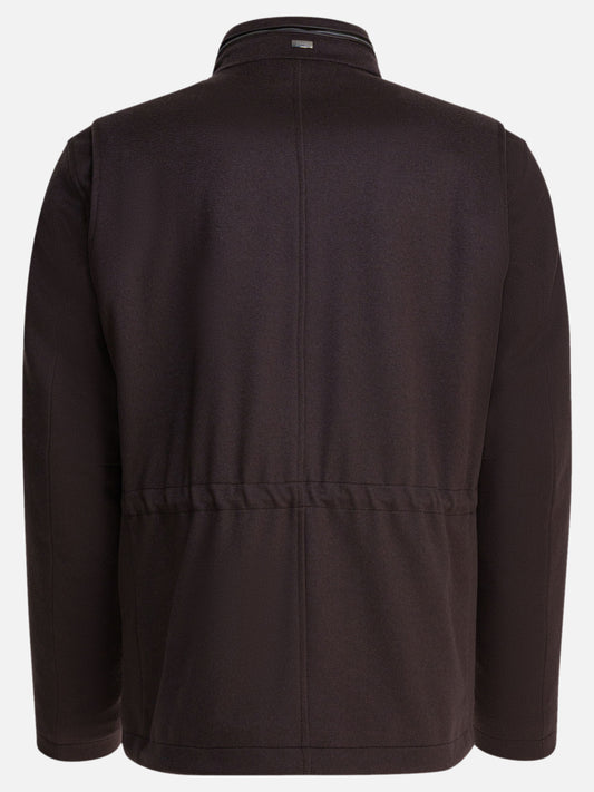 Cappotti corti Solid colour  Marrone - Herno Uomo | PLP | VIETTI Online Store | 2
