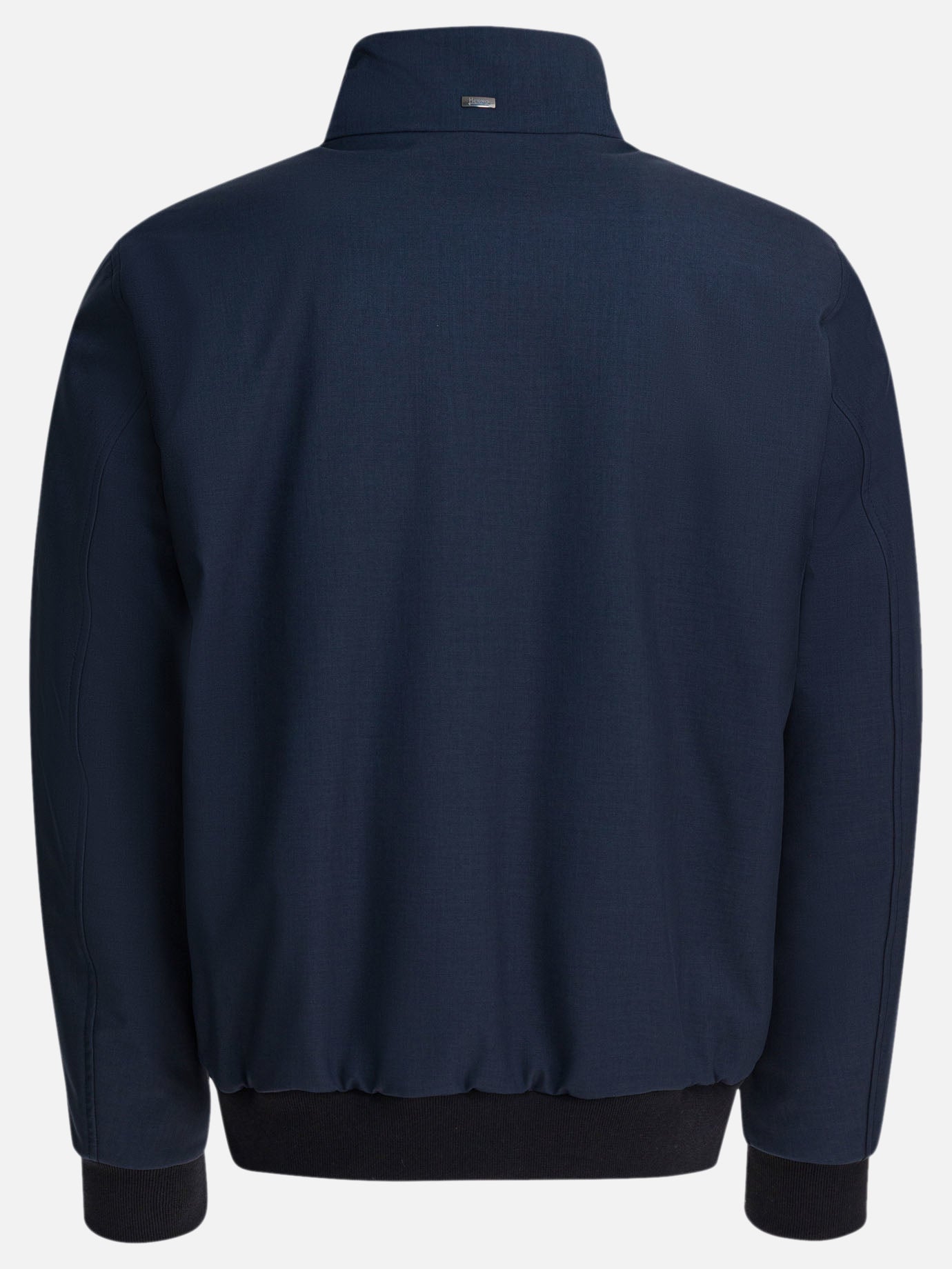 Bomber Solid colour  Blu - Herno Uomo | PDP | VIETTI Online Store | thumbnail_2