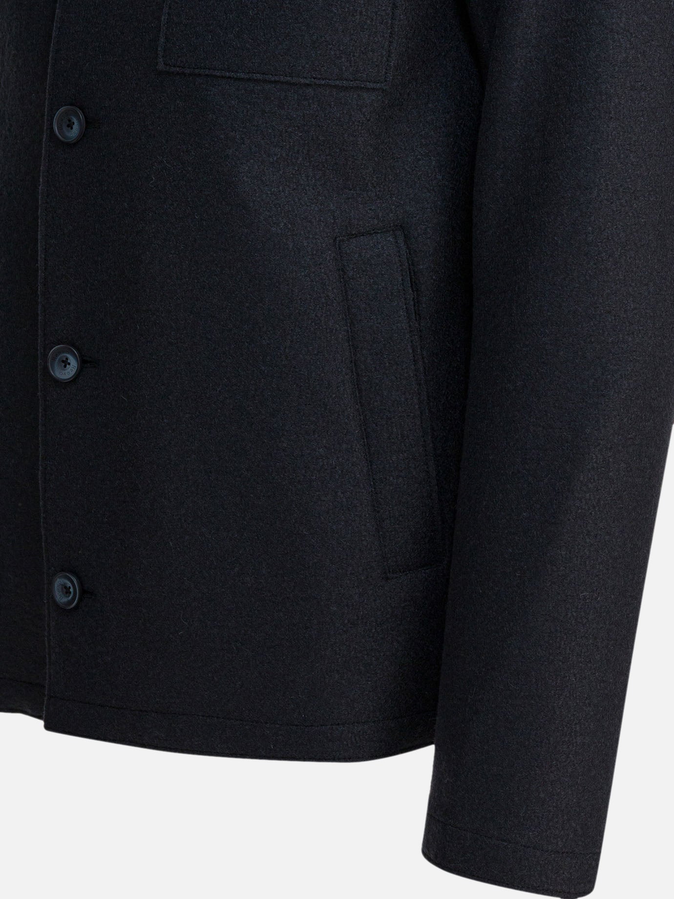 Giacche overshirt Solid colour  Blu - Herno Uomo | PDP | VIETTI Online Store | thumbnail_4
