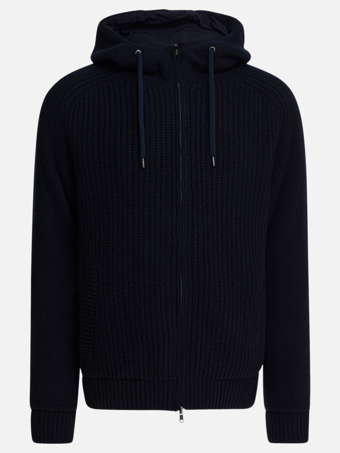 Bomber jackets Solid colour  Blue - Herno Men | PDP | VIETTI Online Store | Zoom-Modal
