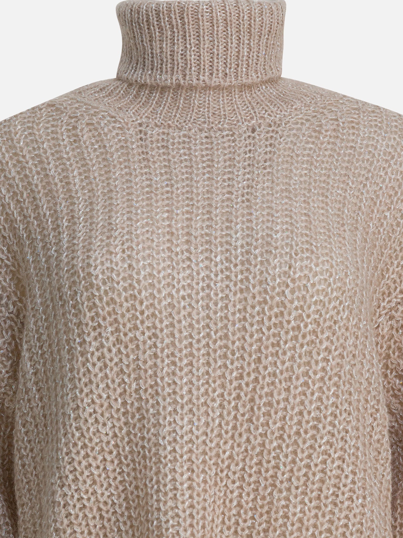 Turtleneck sweaters Mélange  Beige - Herno Women | PDP | VIETTI Online Store | Zoom-Modal_3
