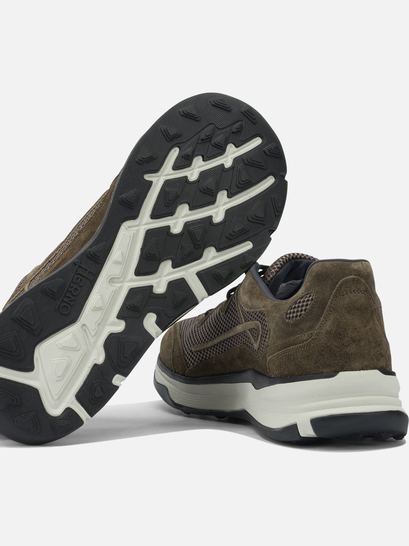 Low top sneakers 100% leather - 100% rubber  Brown - Herno Men | PDP | VIETTI Online Store | thumbnail_5