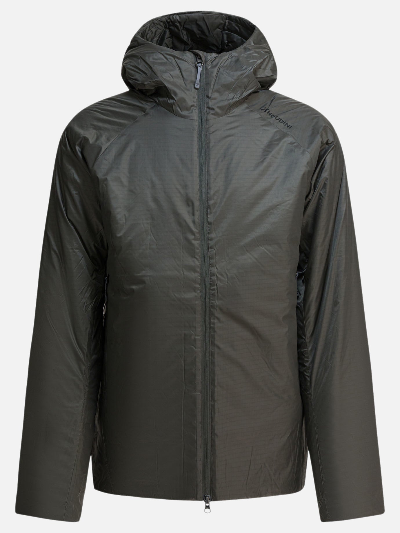 Piumini corti Solid colour  Grigio - Houdini Sportswear Uomo | PDP | VIETTI Online Store | thumbnail