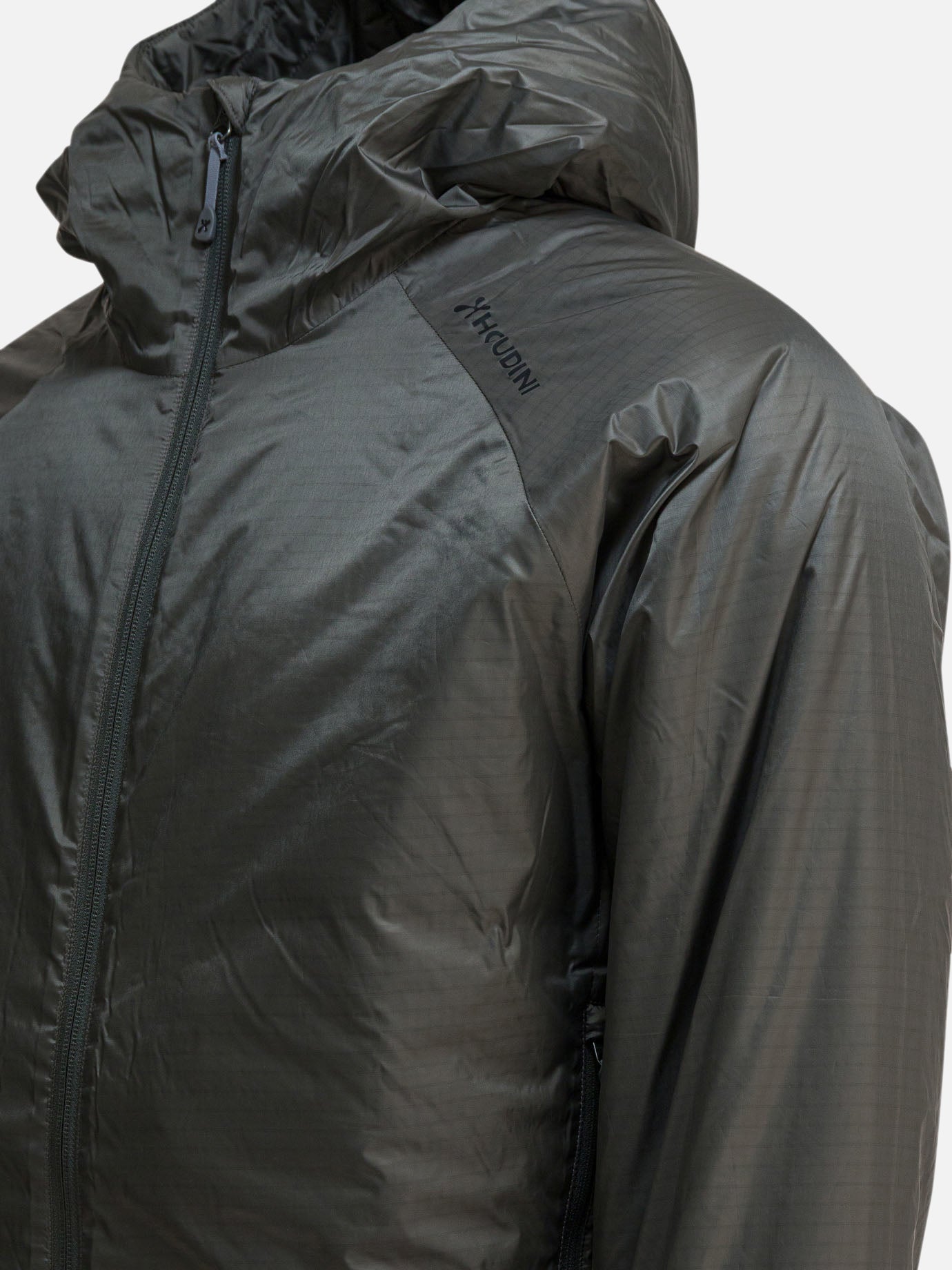 Piumini corti Solid colour  Grigio - Houdini Sportswear Uomo | PDP | VIETTI Online Store | thumbnail_4