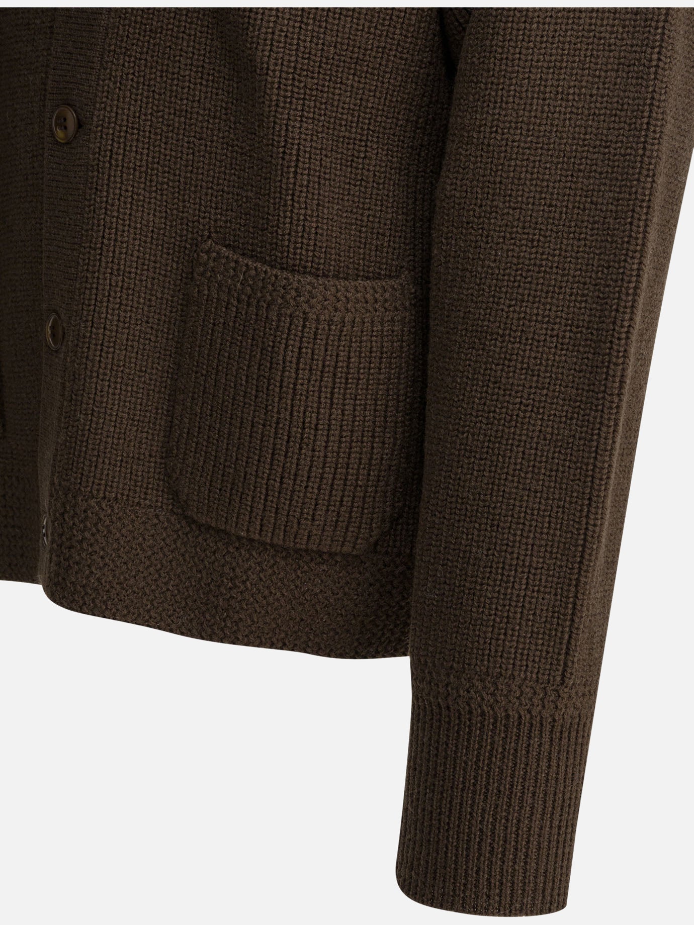 Cardigan Logo  Marrone - Human Made Uomo | PDP | VIETTI Online Store | Zoom-Modal_4
