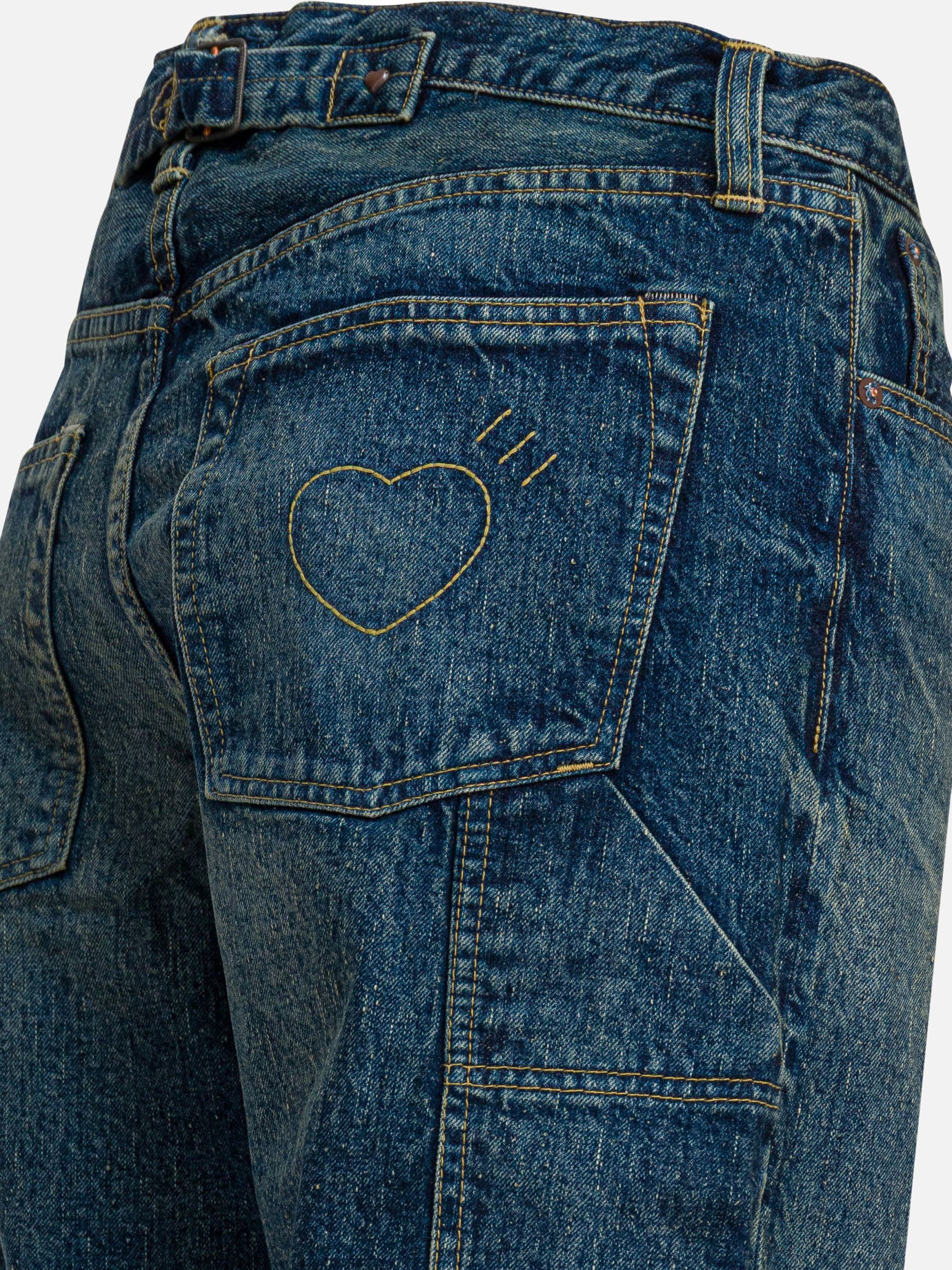 Jeans a gamba dritta Solid colour  Blu - Human Made Uomo | PDP | VIETTI Online Store | Zoom-Modal_4
