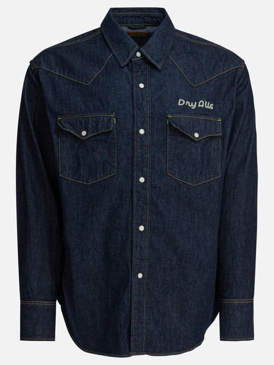 Camicie casual Graphics  Blu - Human Made Uomo | PLP | VIETTI Online Store 
