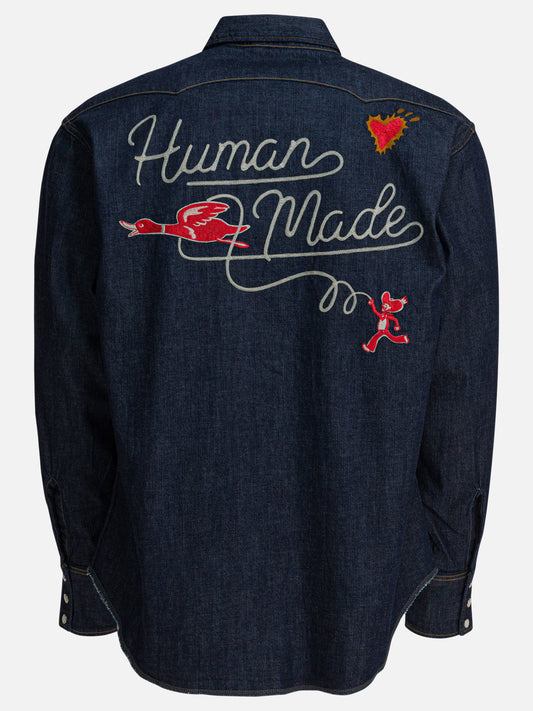 Camicie casual Graphics  Blu - Human Made Uomo | PLP | VIETTI Online Store | 2
