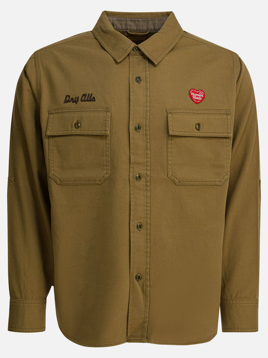 Giacche overshirt Logo  Beige - Human Made Uomo | PLP | VIETTI Online Store 
