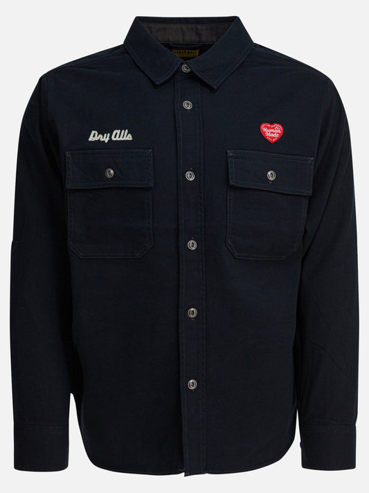 Camicie casual Logo  Blu - Human Made Uomo | PLP | VIETTI Online Store 
