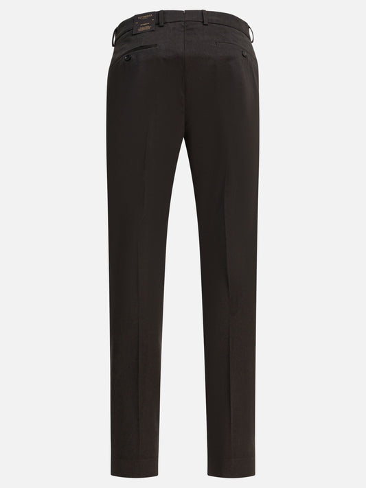 Tailored trousers Solid colour  Brown - Incotex Men | VIETTI Online Store | 2
