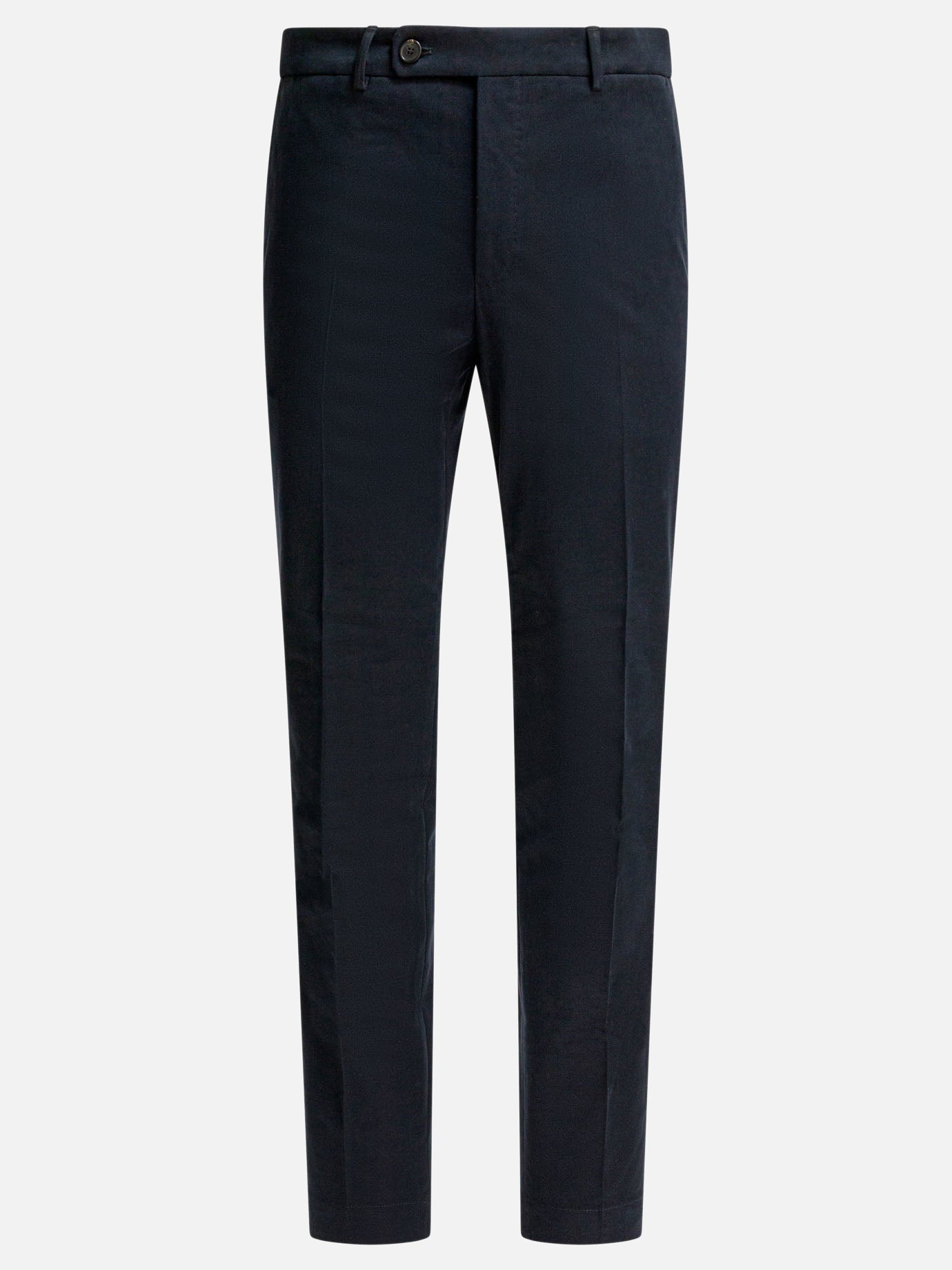 Pantaloni sartoriali Solid colour  Blu - Incotex Uomo | PDP | VIETTI Online Store | thumbnail