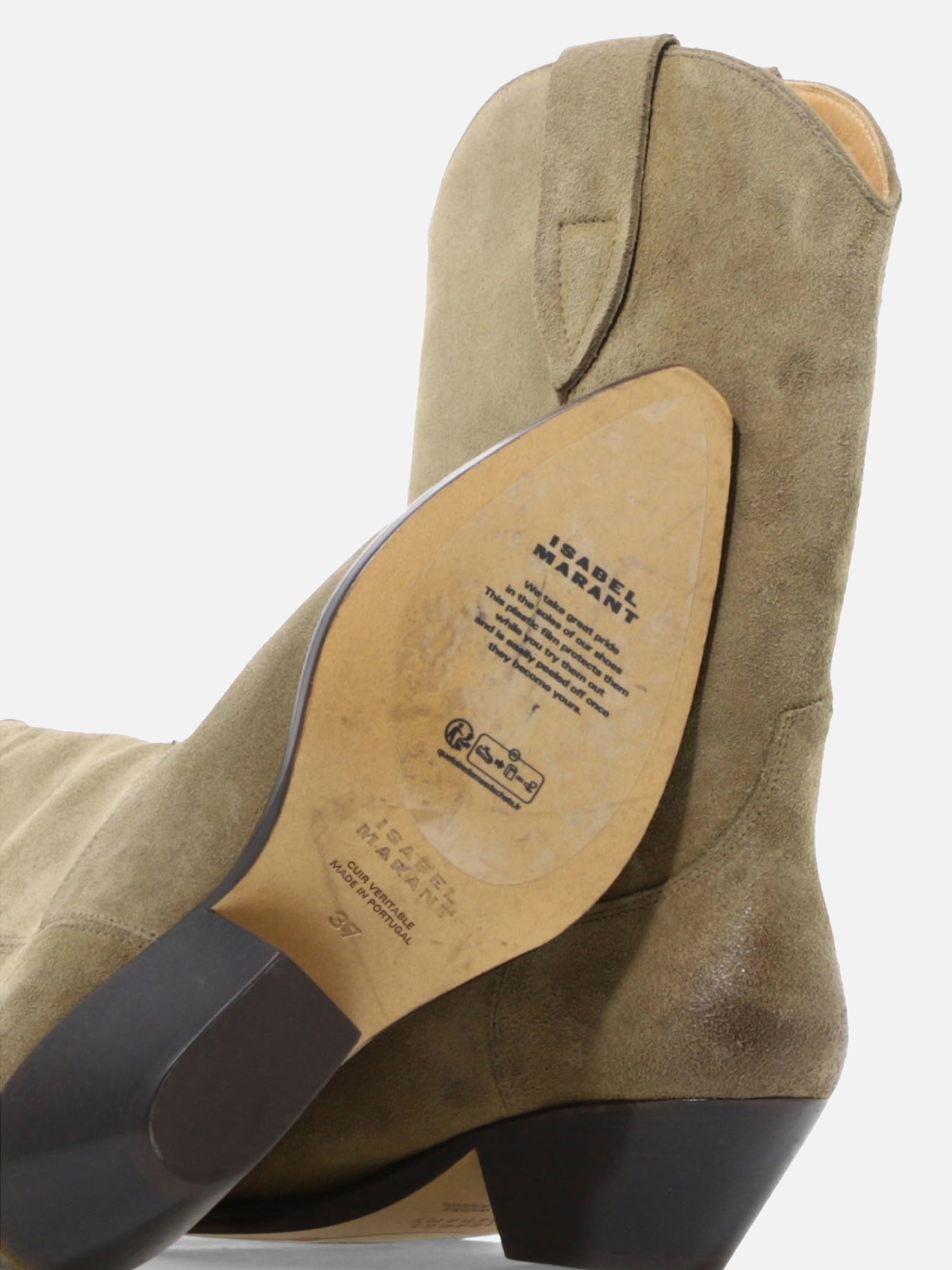 Isabel Marant "Duerto" boots 40mm Beige