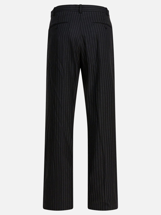 Pantaloni casual Pinstriped  Nero - Isabel Marant Donna | PDP | VIETTI Online Store | 2
