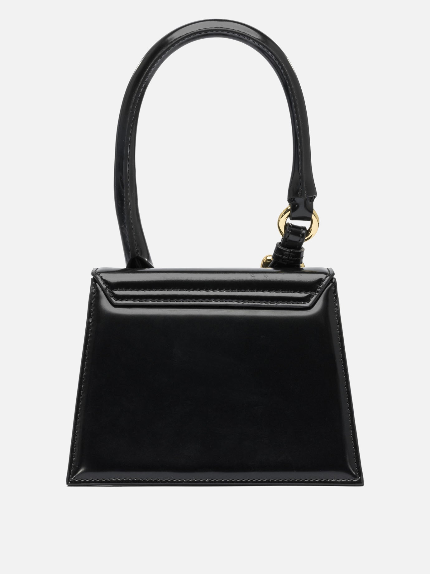 Jacquemus Borsa &quot;Il Chiquito&quot; medio con fibbia 13595464_UNI Black thumbnail_3