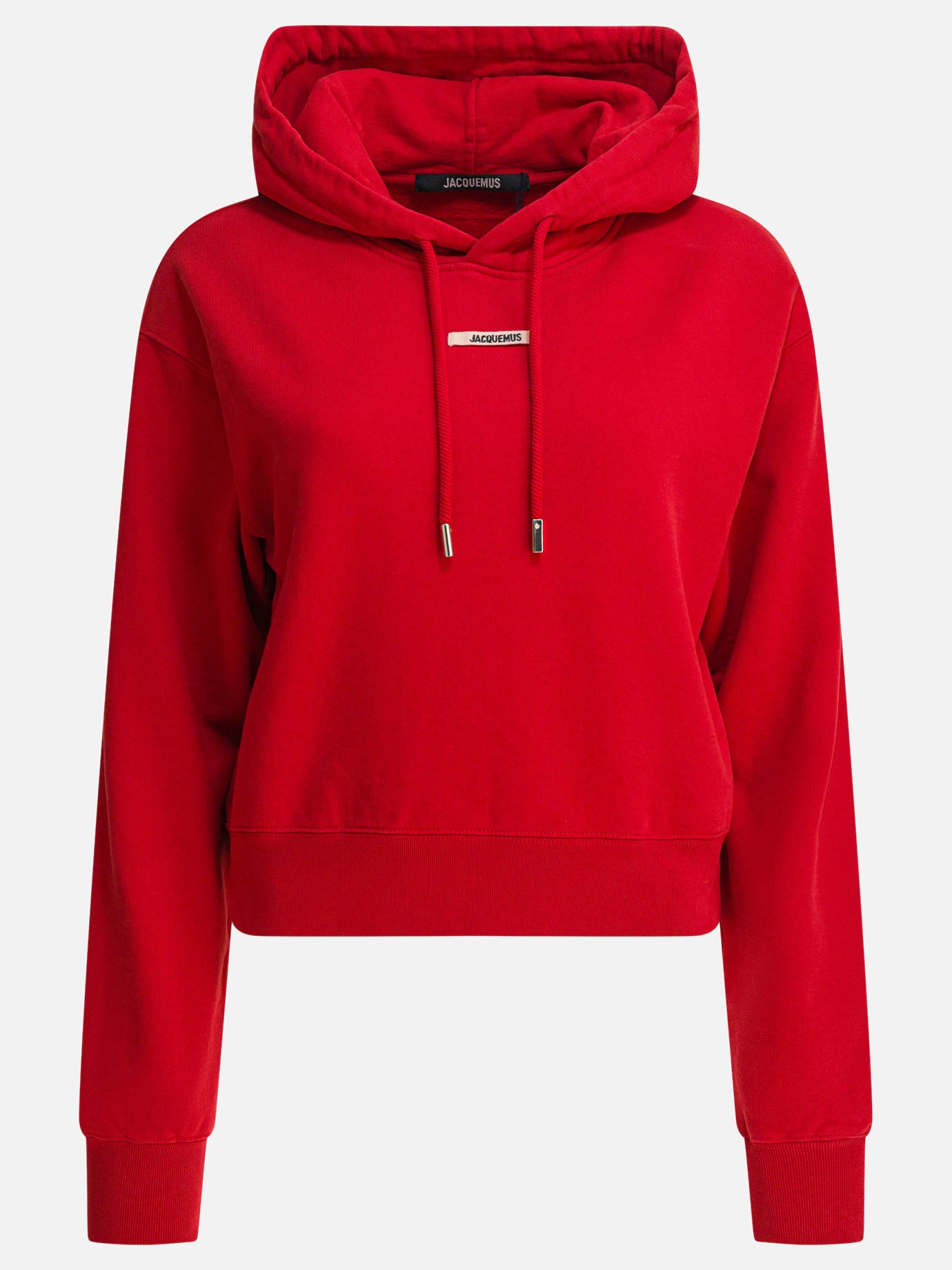 Felpe con cappuccio Logo  Rosso - Jacquemus Donna | PDP | VIETTI Online Store | thumbnail
