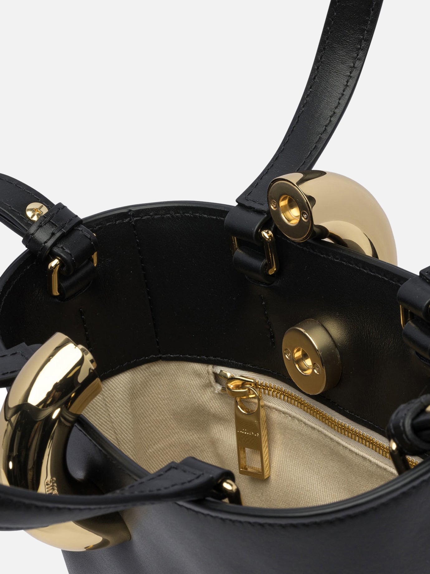 Jacquemus Borsa a secchiello &quot;Bambola&quot; 13766132_UNI Black thumbnail_5