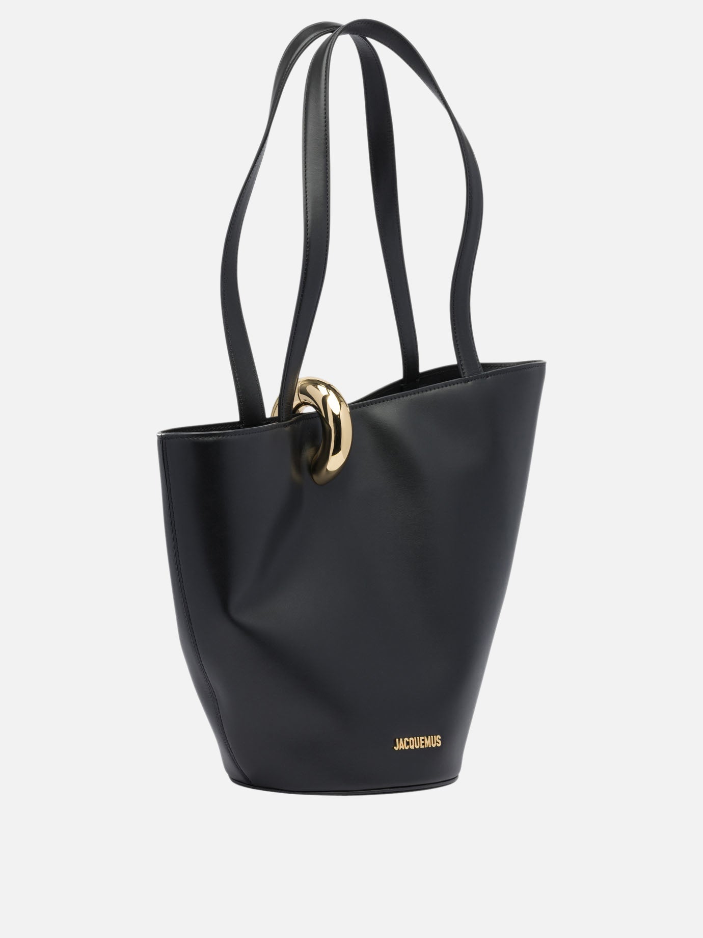 Jacquemus "Bambola" bucket bag Black