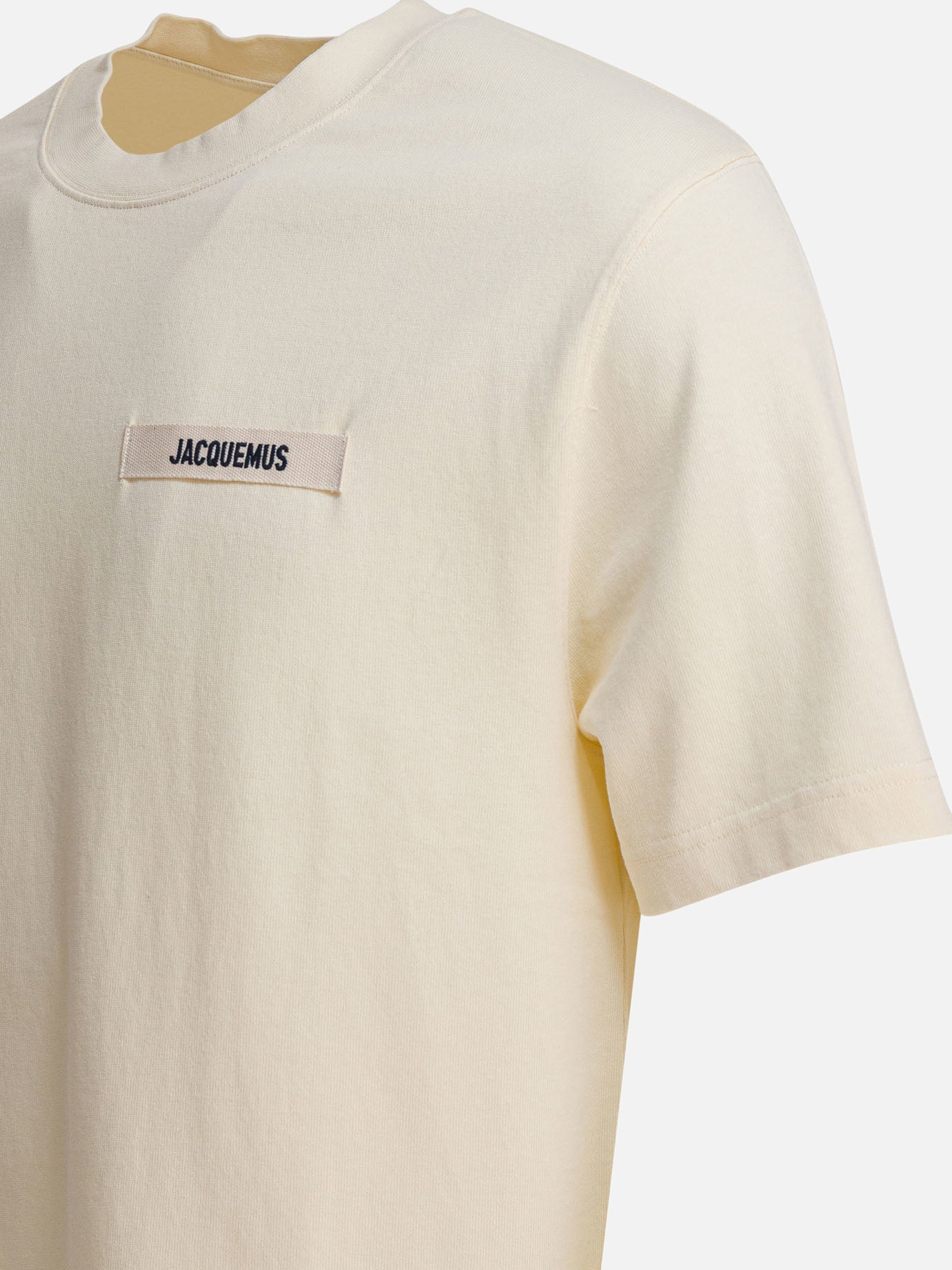 Jacquemus "Gros Grain" T-shirt Beige