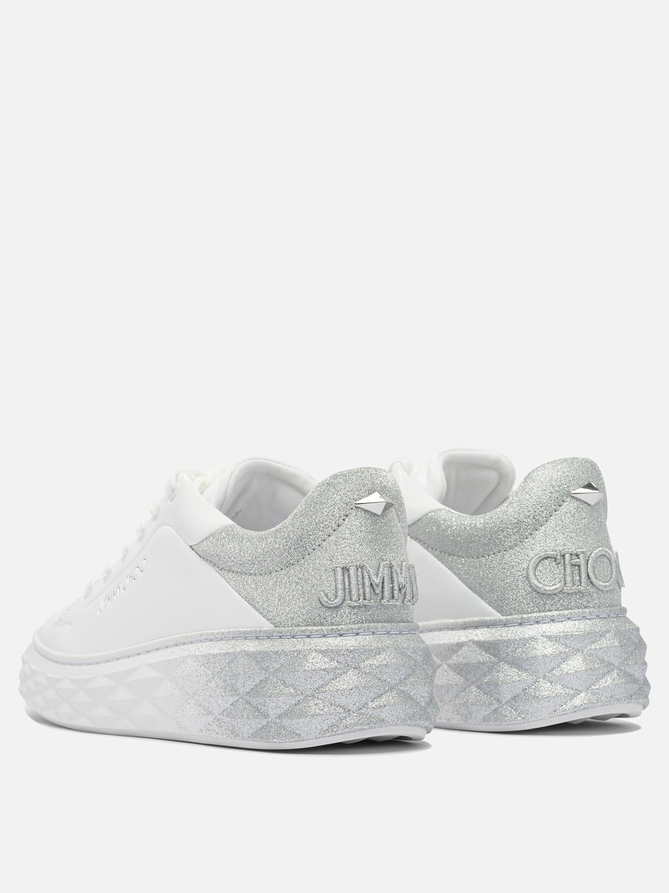 Low top sneakers 80% lamb 20% cow - 100% rubber  White - Jimmy Choo Women | PDP | VIETTI Online Store | Zoom-Modal_4

