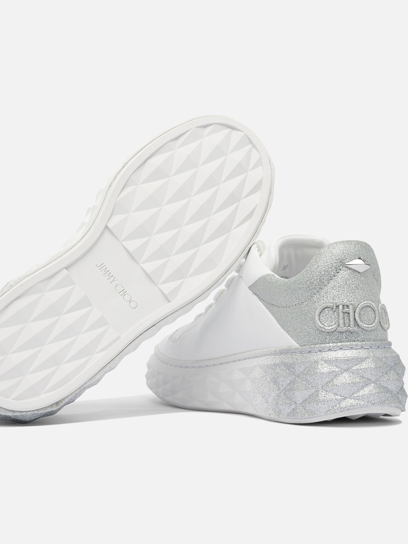 Low top sneakers 80% lamb 20% cow - 100% rubber  White - Jimmy Choo Women | PDP | VIETTI Online Store | Zoom-Modal_5
