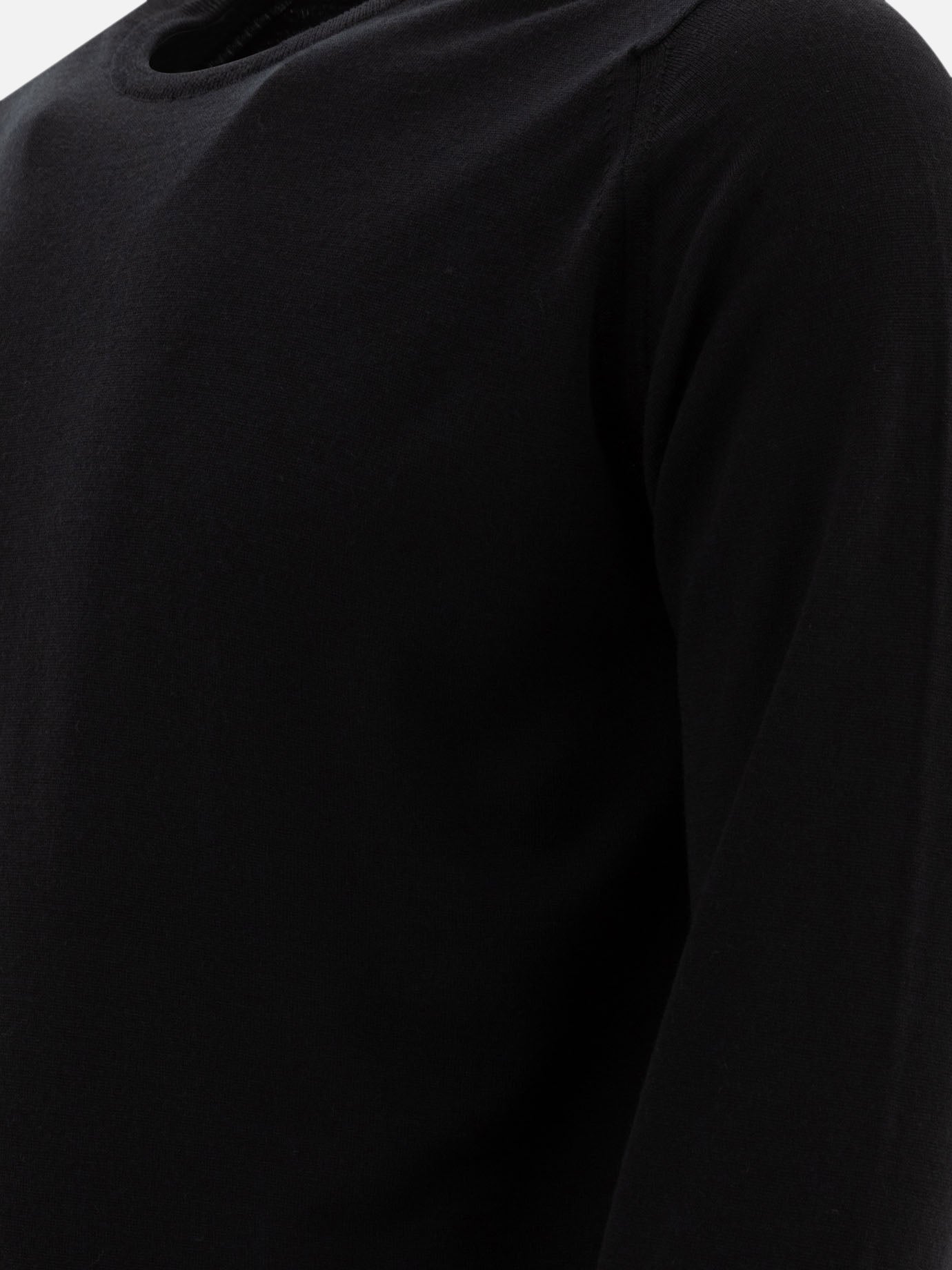 Maglioni girocollo Solid colour  Nero - John Smedley Uomo | PDP | VIETTI Online Store | thumbnail_4