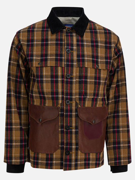 Giacche leggere & Trapuntate Check  Marrone - Junya Watanabe MAN Uomo | PLP | VIETTI Online Store 
