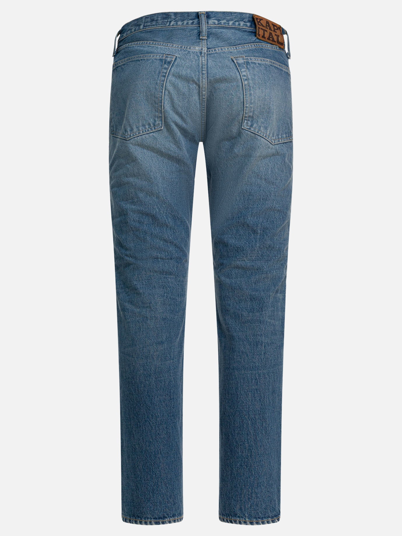 Jeans a gamba dritta Denim  Blu - KAPITAL Uomo | PDP | VIETTI Online Store | Zoom-Modal_2
