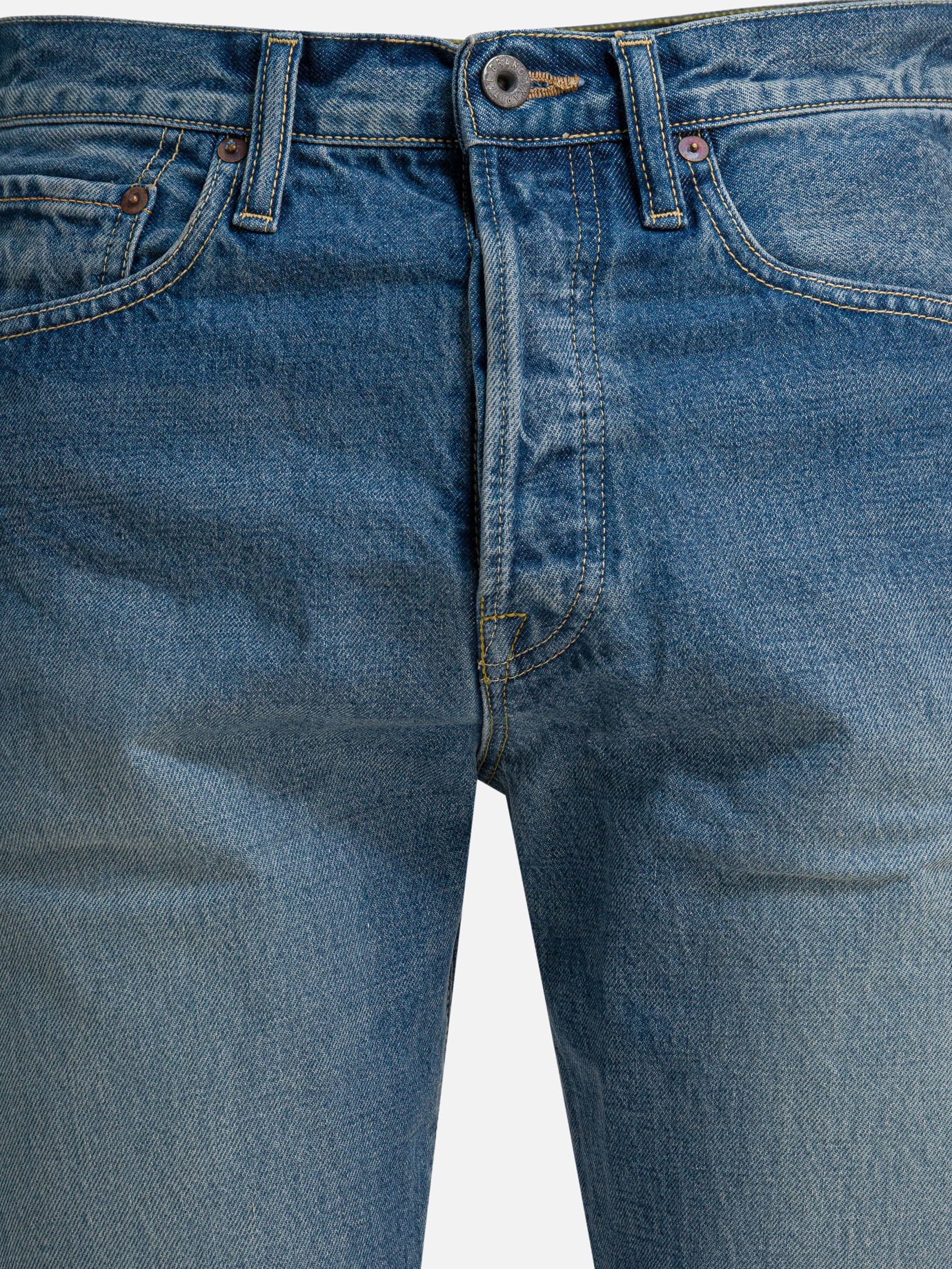 Jeans a gamba dritta Denim  Blu - KAPITAL Uomo | PDP | VIETTI Online Store | Zoom-Modal_3

