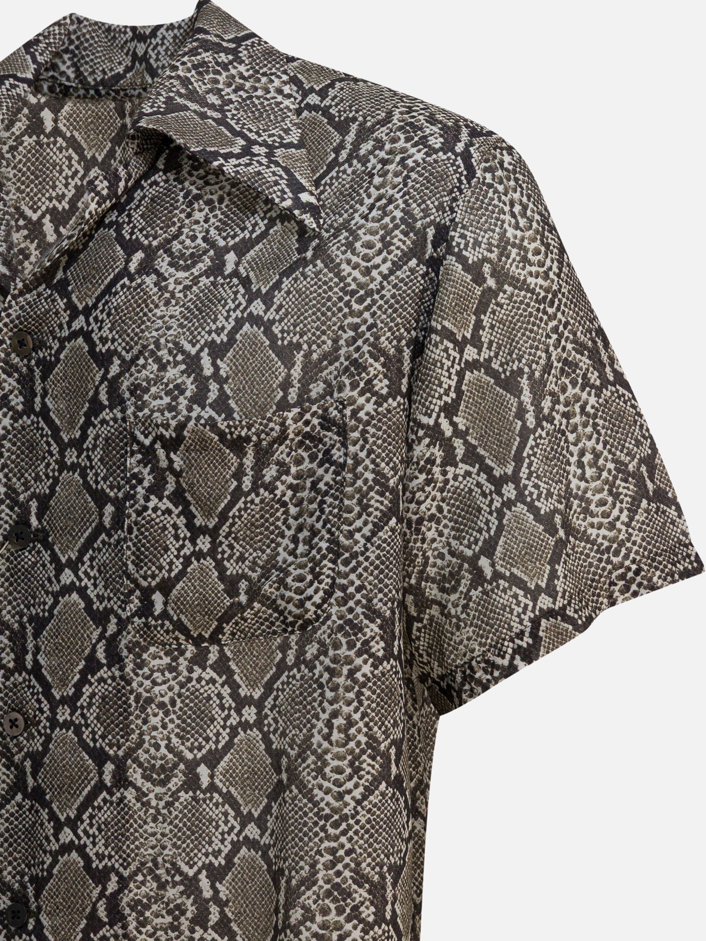 Camicie casual Animal print  Grigio - KAPITAL Uomo | PDP | VIETTI Online Store | Zoom-Modal_4
