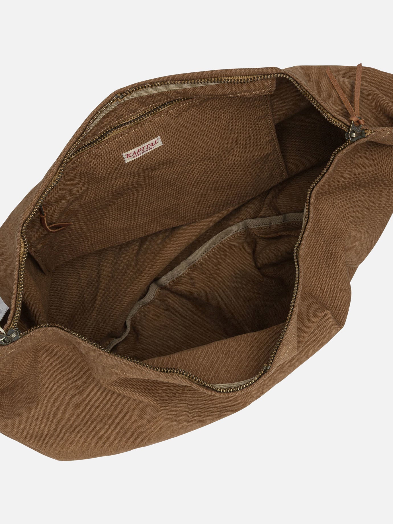 Large bags 100% cotton  Brown - KAPITAL Men | PDP | VIETTI Online Store | Zoom-Modal_4
