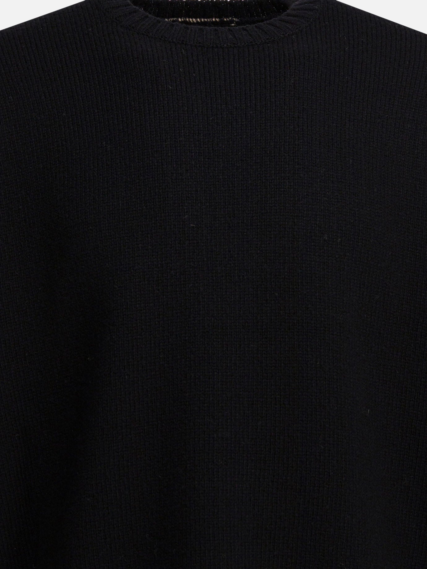 Maglioni girocollo Solid colour  Nero - KAPITAL Uomo | PDP | VIETTI Online Store | thumbnail_3