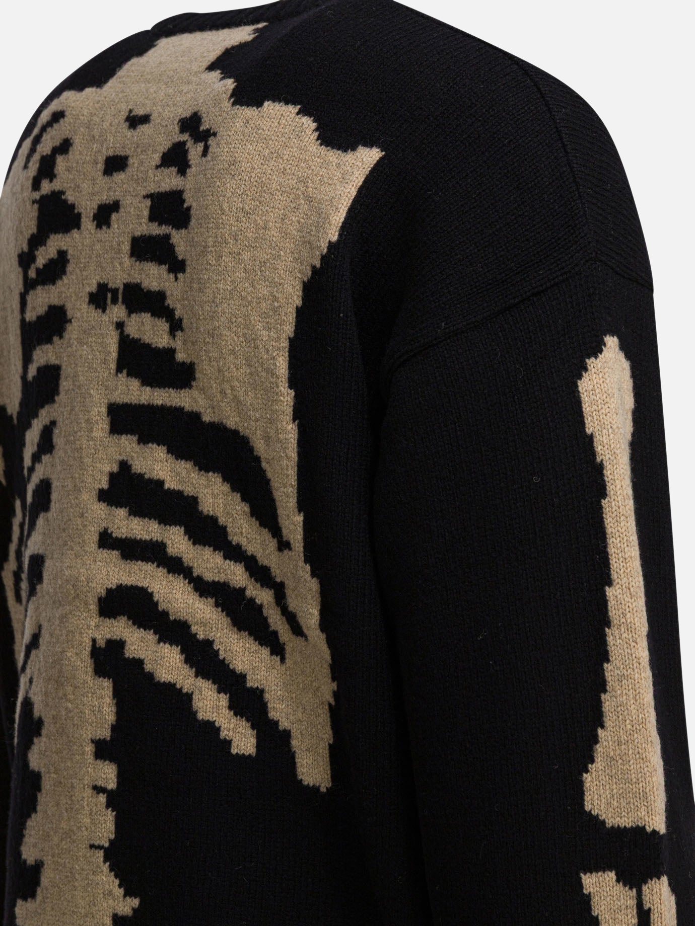 Maglioni girocollo Solid colour  Nero - KAPITAL Uomo | PDP | VIETTI Online Store | thumbnail_4