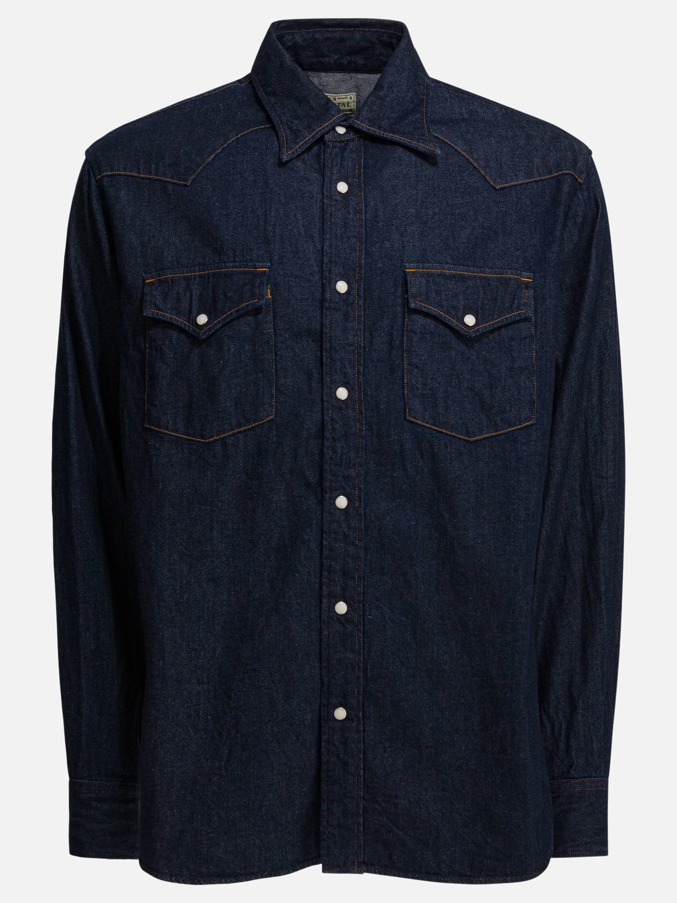 Casual shirts Solid colour  Blue - KAPITAL Men | PDP | VIETTI Online Store | Zoom-Modal
