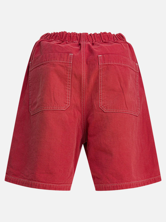 Drawstring shorts Solid colour  Brown - KAPITAL Men | PLP | VIETTI Online Store | 2
