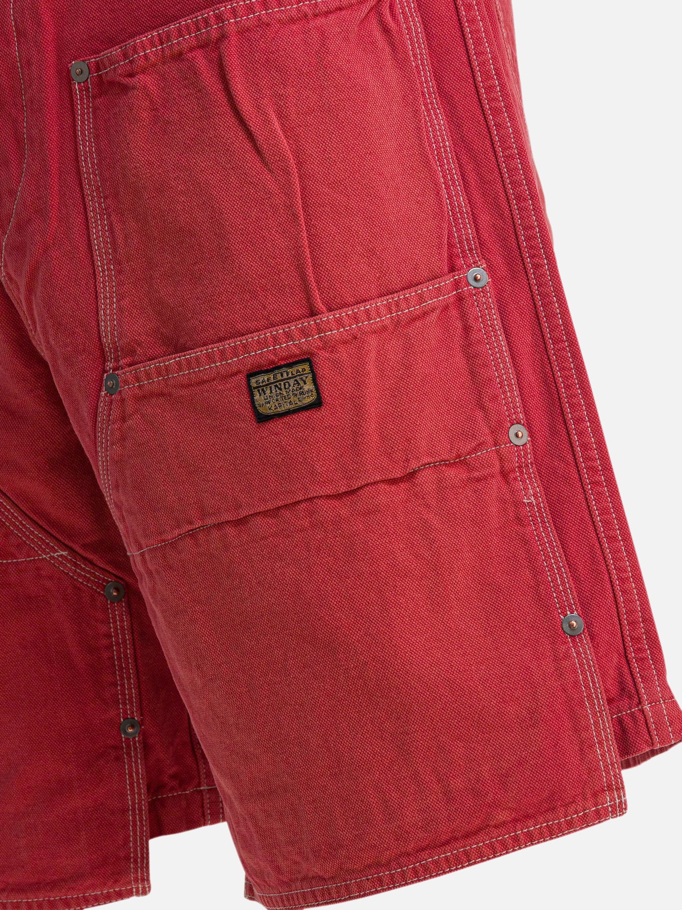 Drawstring shorts Solid colour  Brown - KAPITAL Men | PDP | VIETTI Online Store | thumbnail_4