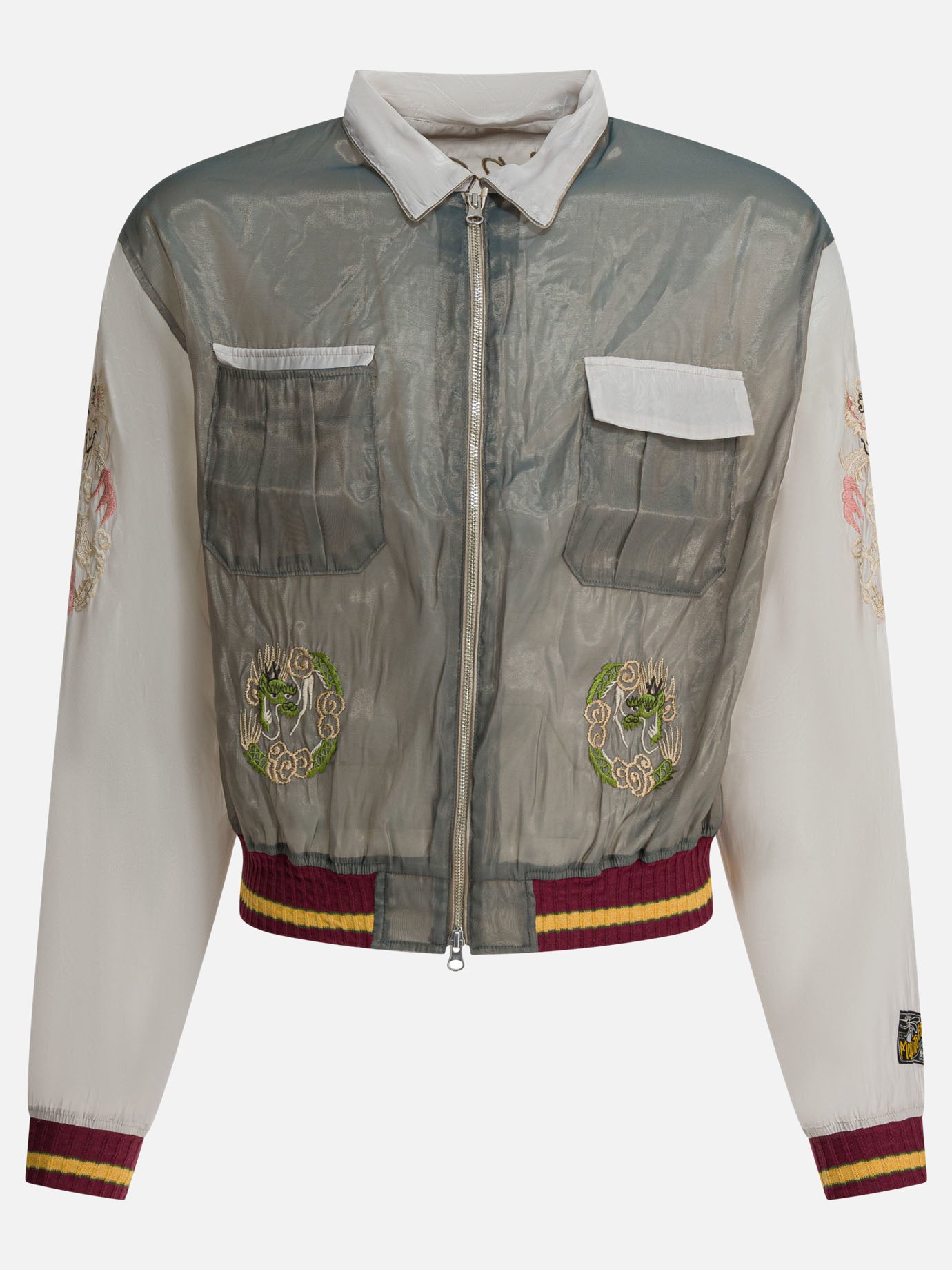 Bomber jackets Embroidered  Green - KAPITAL Men | PDP | VIETTI Online Store | Zoom-Modal

