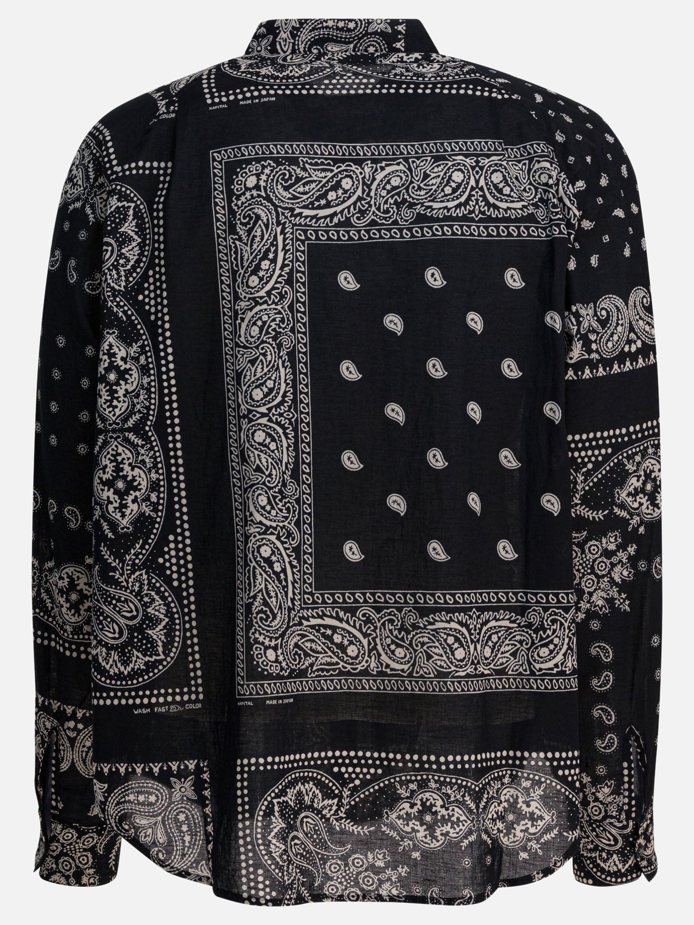 Camicie casual Paisley  Nero - KAPITAL Uomo | PDP | VIETTI Online Store | thumbnail_2