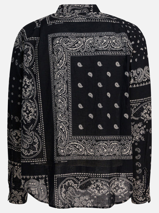 Camicie casual Paisley  Nero - KAPITAL Uomo | VIETTI Online Store | 2
